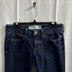 Abercrombie&Fitch dark blue low rise skinny jeans Size 26 bella swan grunge